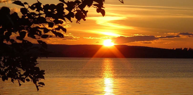 Midnight sun