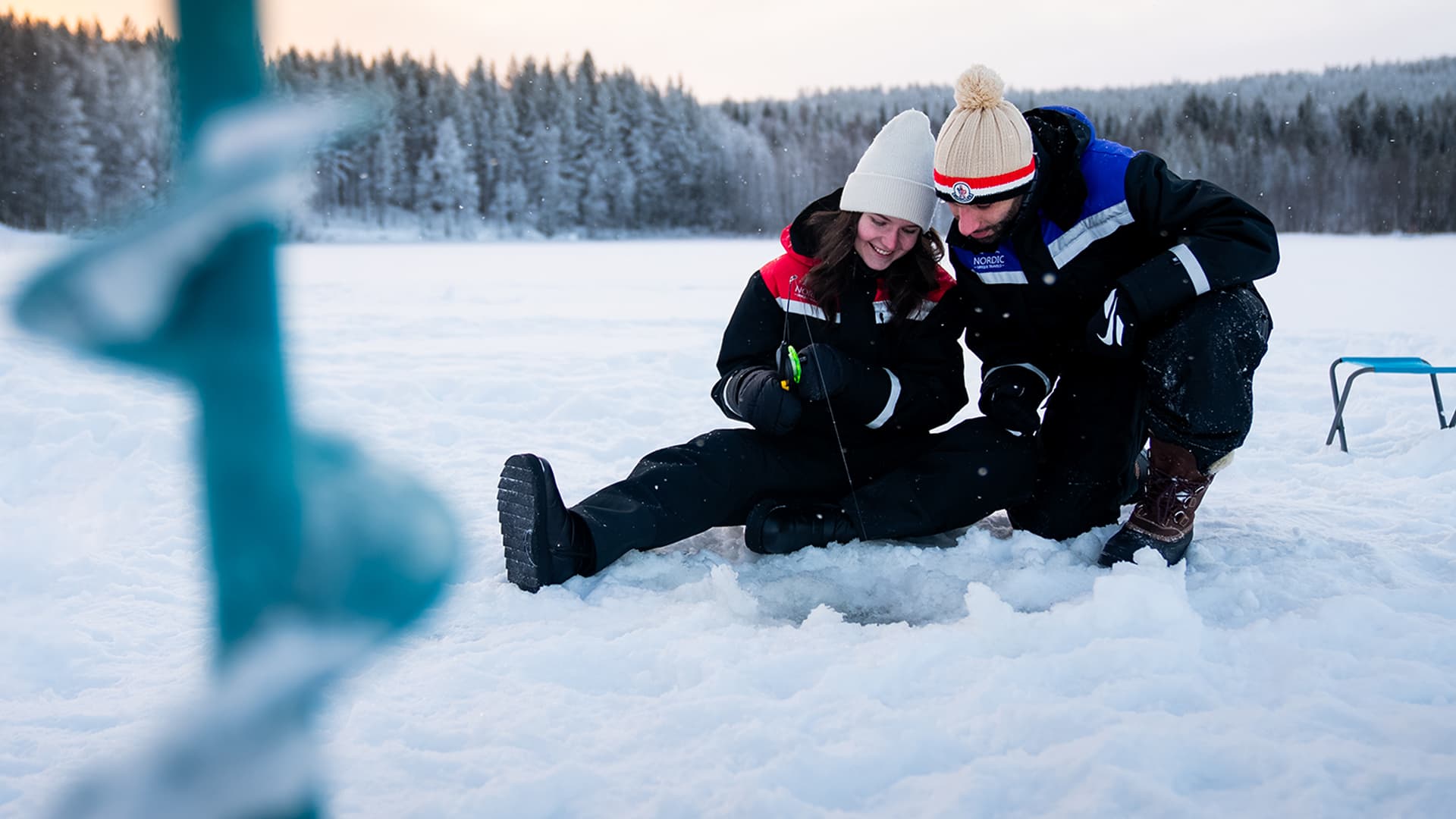 Ice fishing