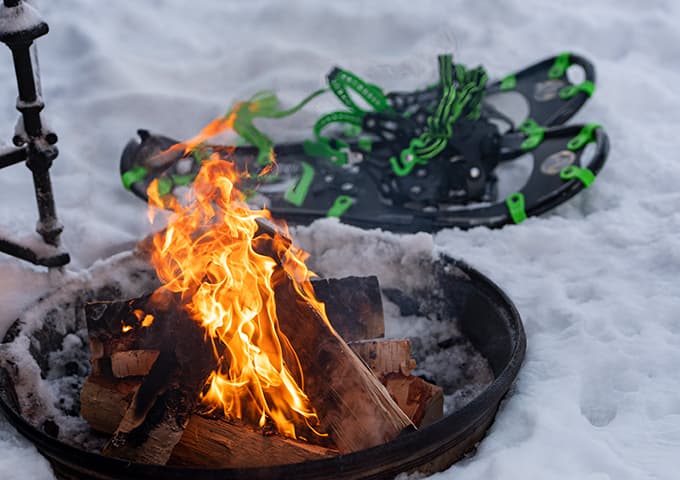 Snowshoeing