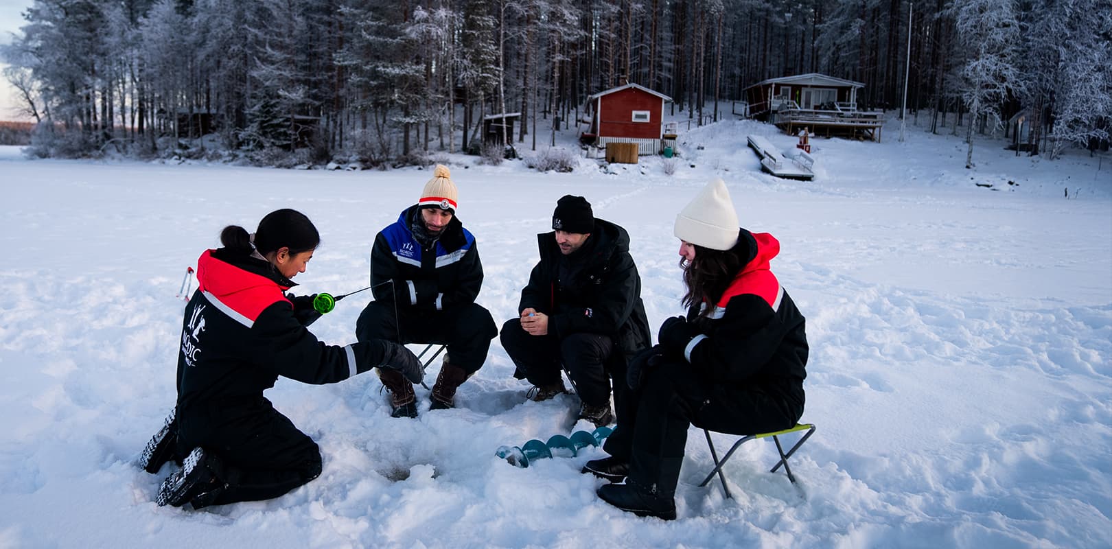 Ice fishing