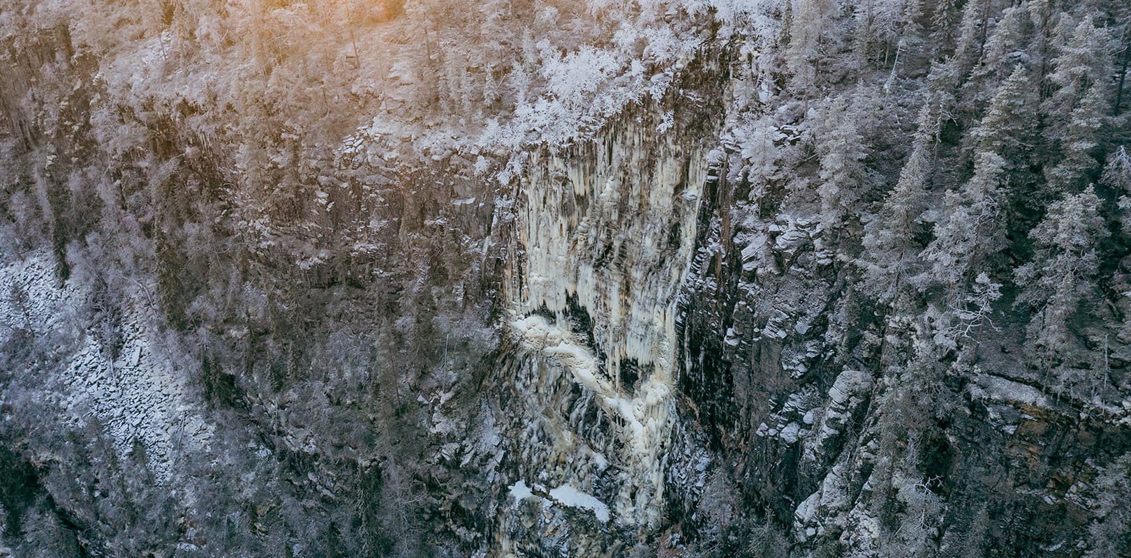 Korouoma Frozen Waterfalls