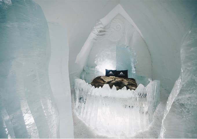 Arctic Ice Snow Castle