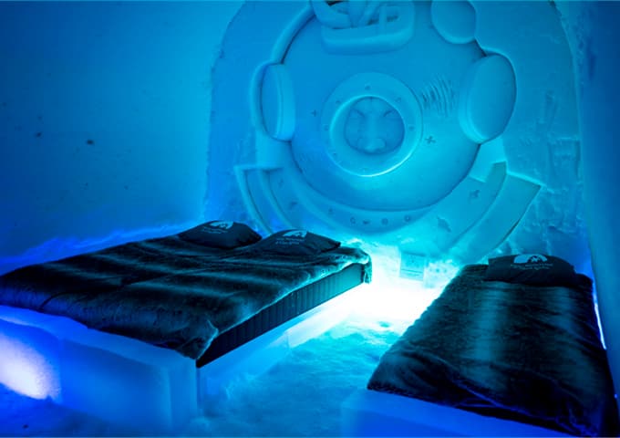 Arctic Ice Snow Castle