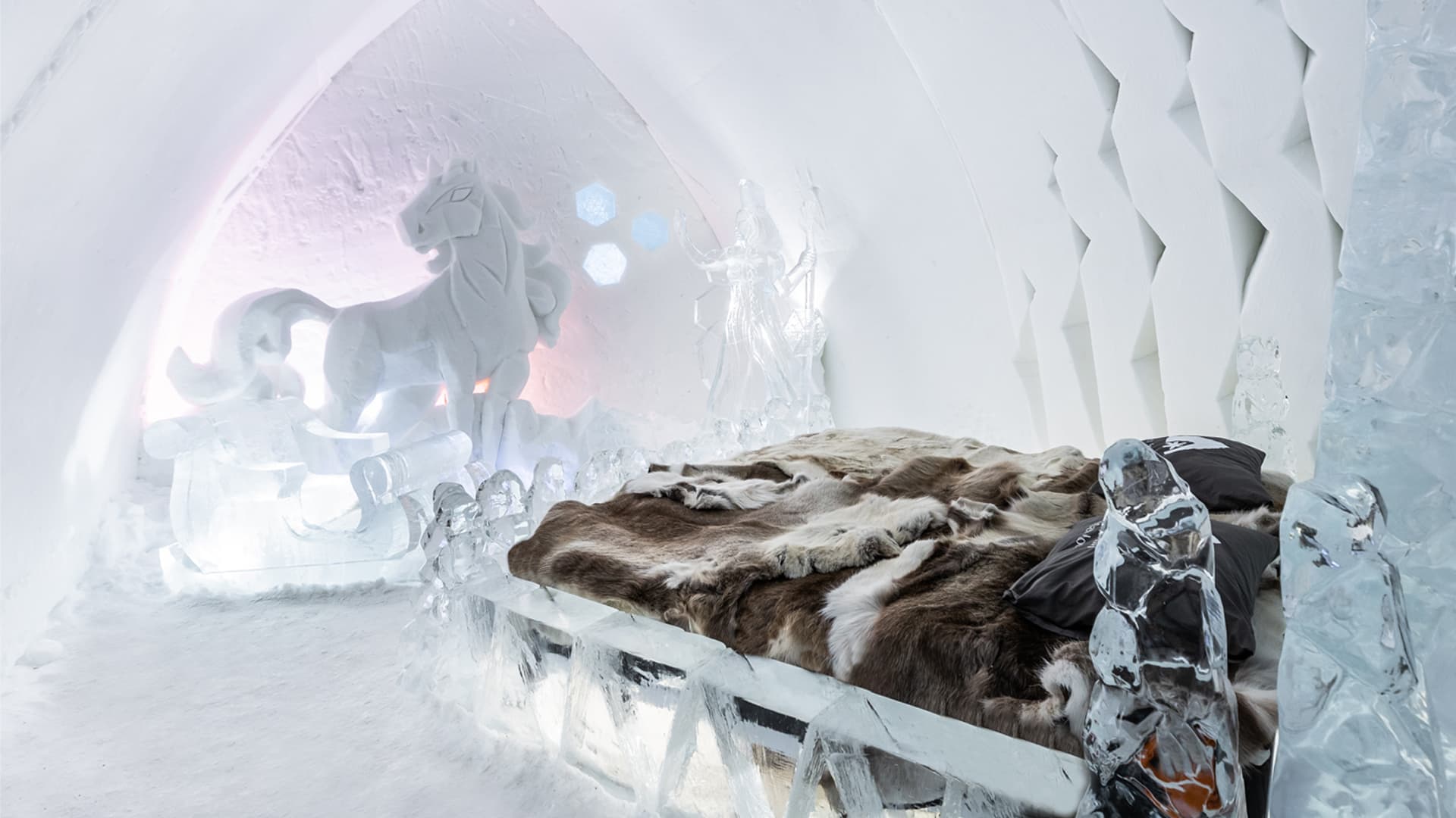 Arctic Ice Snow Castle