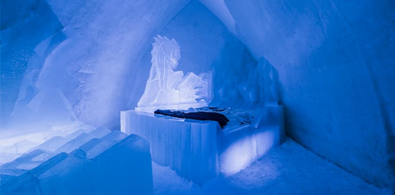 Arctic Ice Snow Castle